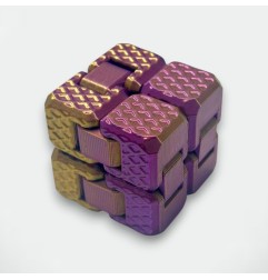 FidgetCube złoto fioletowy